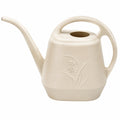 Arrosoir 2 L en céramique beige à bec long pour jardinage