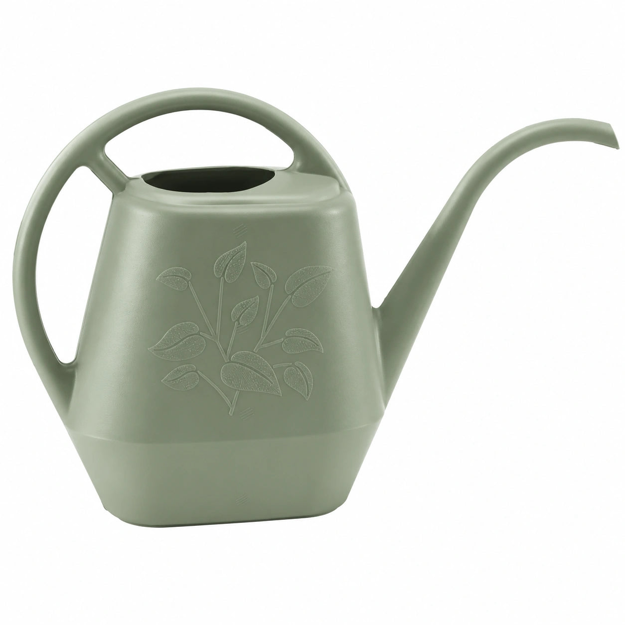 Arrosoir 10 L en plastique vert avec bec long pour jardinage