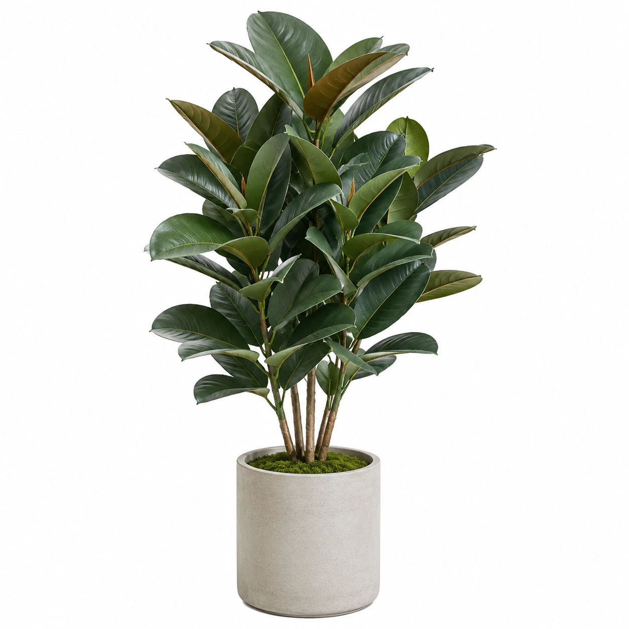 Plante artificielle en pot 150 cm feuillage vert style naturel pour intérieur